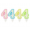 Świeczka 4 cyferka 69493