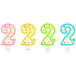 Świeczka 2 cyferka 69491