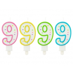 Świeczka 9 cyferka 69498