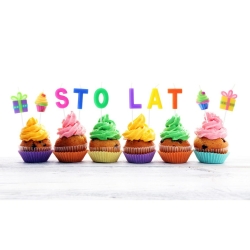 Świeczki pikery 10742 Sto Lat