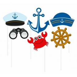 Foto Rekwizyty 6 szt 63839 Marynarz