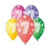 Balony 7 gumowe 13"/5 szt  32198