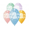 Balony 2 gumowe 13"/5 szt  32193