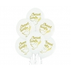 Balony gumowe Chrzest 12"/6 szt. 65466