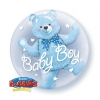 Balon foliowy z helem 94867 Baby Boy 24 cale