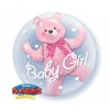 Balon foliowy z helem 94881 Baby Girl 24 cale