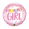 Balon foliowy z helem 58489 Baby Girl 18 cali