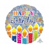 Balon foliowy z helem 44817 Happy Birthday 18 cali