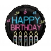 Balon foliowy z helem 17877 Happy Birthday 17 cali