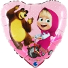 Balon foliowy z helem 08256 Masha 18 cali Balon foliowy z helem 08256 Masha 18 cali