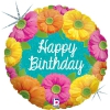 Balon foliowy z helem 63168 Happy        Birthday 18 cali