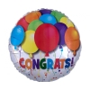 Balon foliowy  z helem 67588 Congrats 17 cali