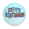 Balon foliowy  z helem 17785 Happy Birthday 17 cali