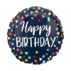 Balon foliowy  z helem 06772 Happy Birthday 17 cali