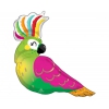 Balon foliowy  z helem 26732 Papuga 30 cali