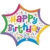 Balon foliowy z helem 55197 Gwiazda HB 27 cali