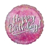 Balon foliowy z helem 17464 Happy Birthday 17 cali