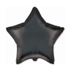 Balon z helem FX gwiazda czarna 17251 matowa 18 cali