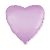 Balon z helem FX serce liliowe 00192 18 cali