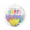 Balon foliowy  z helem 66677 Happy Birthday Jumbo 20 cali