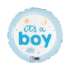 Balon foliowy z helem 62195 Tts a Boy 18 cali