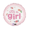 Balon foliowy z helem 62201 Tts a Girl 18 cali