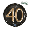 Balon foliowy z helem 82245 czterdzieste urodziny 18 cali
