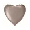 Balon z helem FX serce pieczarkowe 17114 18 cali