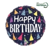 Balon foliowy z helem 66704 Happy Birthday 18 cali