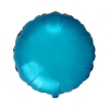 Balon z helem FX okrągły niebieski 17305 capri 18 cali