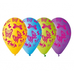 Balony gumowe bajkowe 12"/5 szt 30219
