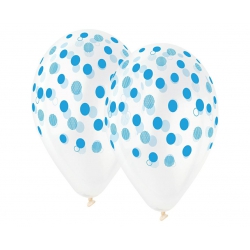 Balony gumowe groszki 12"/ 5 szt 31894