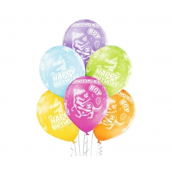 Balony gumowe 12"/6 szt. 00301 birthday Boy