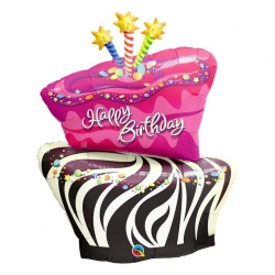 Balon foliowy z helem 10260 Tort 41 cali