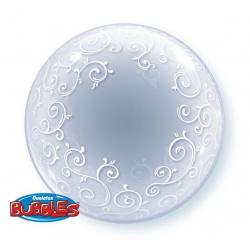 Balon foliowy z helem 36938 bubble deco 24 cale