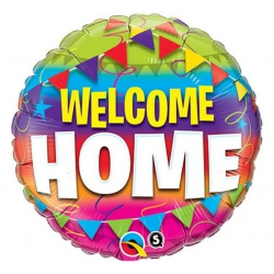 Balon foliowy z helem 52434 Welcome home 18 cali