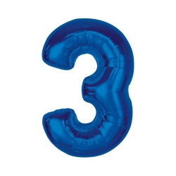 Cyfra niebieska 3 smart 92 cm 95088