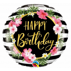 Balon foliowy z helem 72781 happy birthday 18 cali