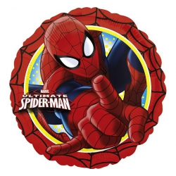 Balon foliowy z helem 63504 Spiderman 18 cali
