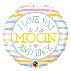 Balon foliowy z helem 53803 I Love You 18 cali