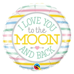Balon foliowy z helem 53803 I Love You 18 cali