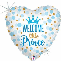 Balon foliowy z helem 67128 Welcome Little Prince
