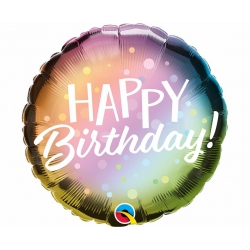 Balon foliowy z helem 80251 happy  birthday 18 cali