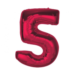 Cyfra czerwona 5 smart 92cm 95309