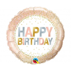 Balon foliowy z helem 86850 happy birthday 18 cali