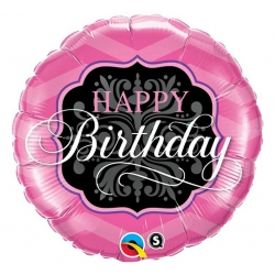 Balon foliowy z helem 67000 happy birthday 18 cali