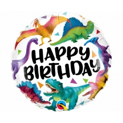 Balon foliowy z helem 73816 Dinozaury