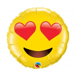 Balon foliowy z helem 87006 Uśmiech 28 cali