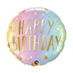 Balon foliowy z helem 88046 happy  birthday, 18 cali