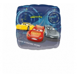Balon foliowy z helem 53649 cars 18 cali